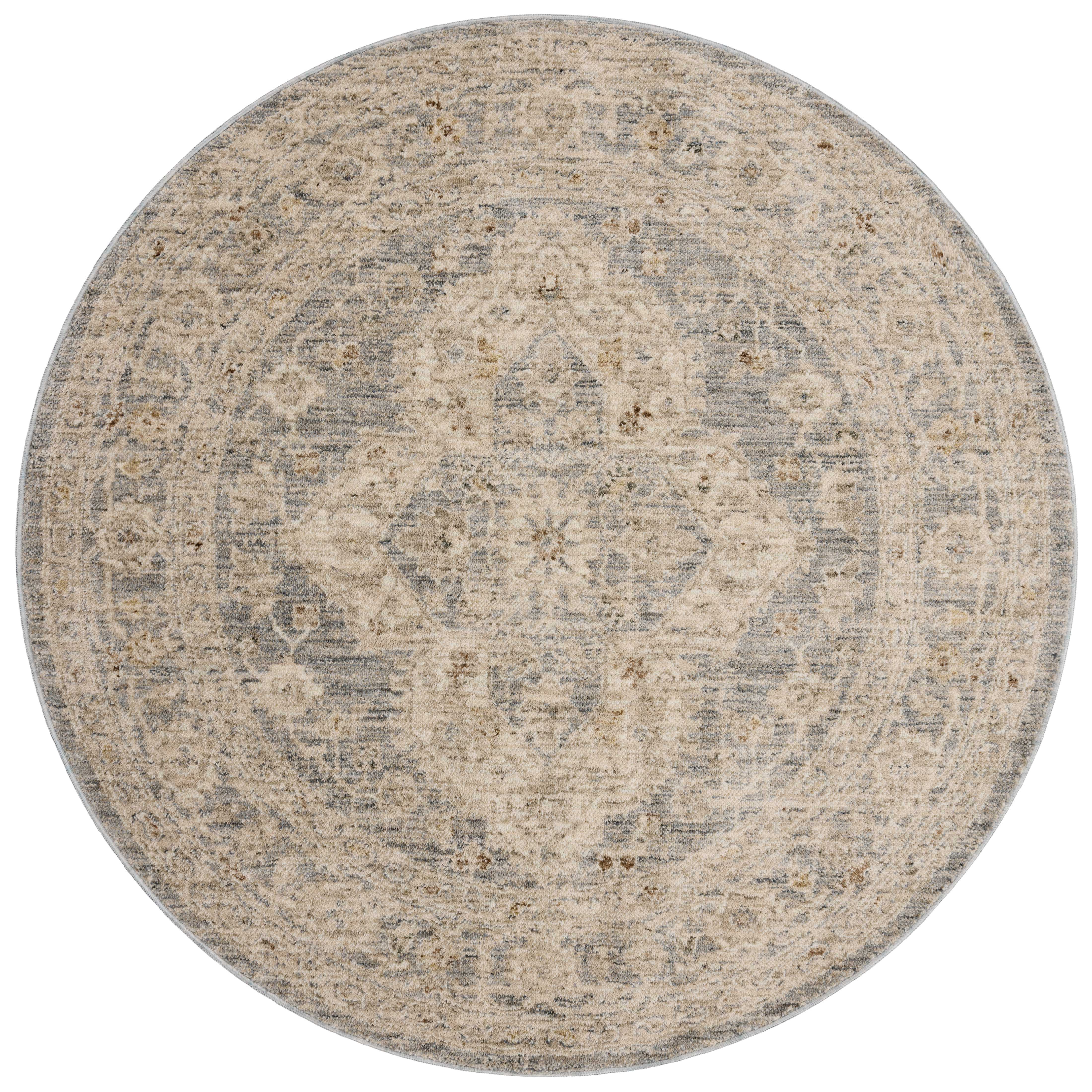Joanna Gaines x Loloi Junie Denim / Natural Rug RUGS - synthetic Loloi