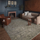 Joanna Gaines x Loloi Junie Lagoon / Natural Rug RUGS - synthetic Loloi