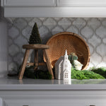 Tree Shaped Pillar Candle CHRISTMAS 2024 Creative Co-op (DYA)