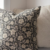 Greta Block Print Pillow Cover