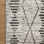 Loloi Kamala Charcoal / Dove Rug 0-RUGS-patterned Loloi