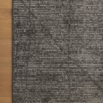 Loloi Kamala Charcoal / Ivory Rug 0-RUGS-patterned Loloi