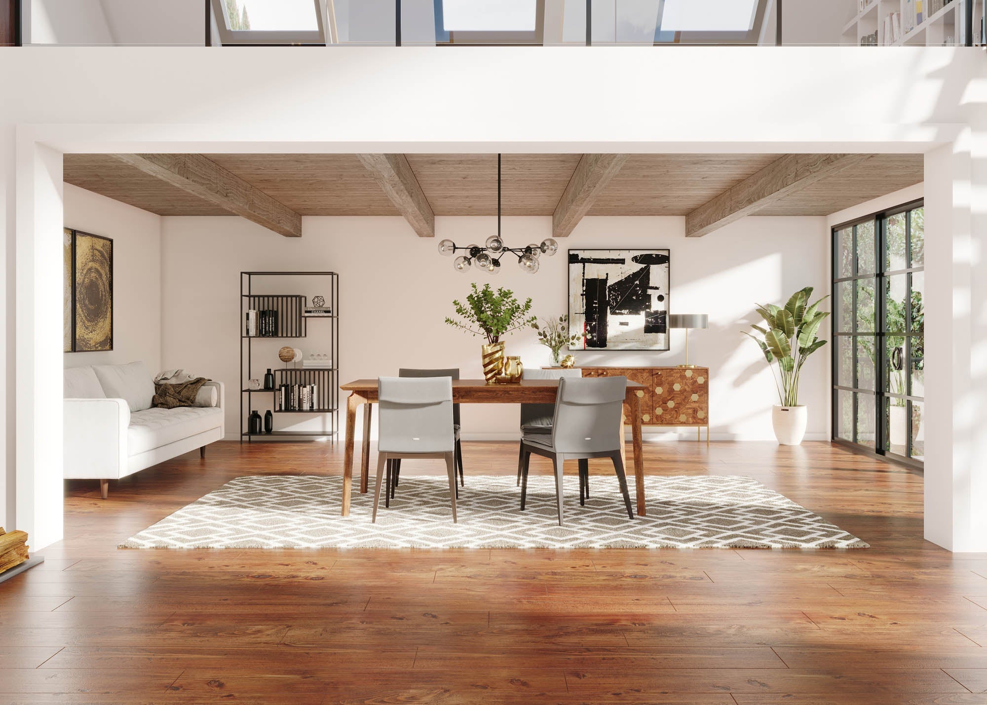 Kenzoe Dining Table FURNITURE - dining tables LH IMPORTS