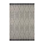 Loloi Kenzie Ivory / Charcoal Rug RUGS - wool Loloi 2'3" x 3'9"