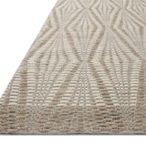 Loloi Kenzie Ivory / Taupe Rug RUGS - wool Loloi
