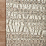 Loloi Kenzie Ivory / Taupe Rug RUGS - wool Loloi