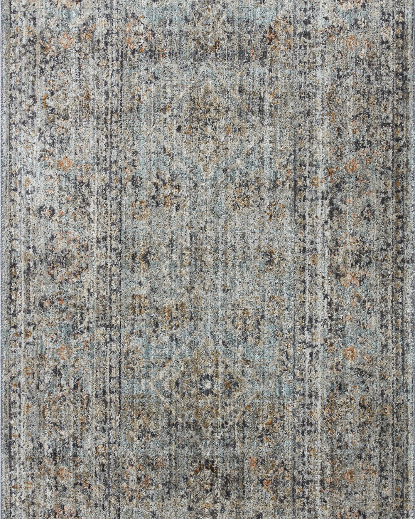 Jean Stoffer x Loloi Katherine Ocean / Gold Rug 0-patterned rugs Loloi