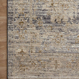 Jean Stoffer x Loloi Katherine Charcoal / Gold Rug 0-patterned rugs Loloi