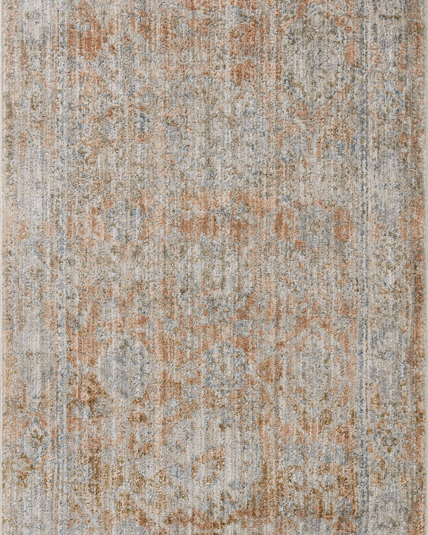 Jean Stoffer x Loloi Katherine Terracotta / Smoke Rug 0-patterned rugs Loloi