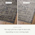 Jean Stoffer x Loloi Katherine Midnight / Tobacco Rug 0-patterned rugs Loloi