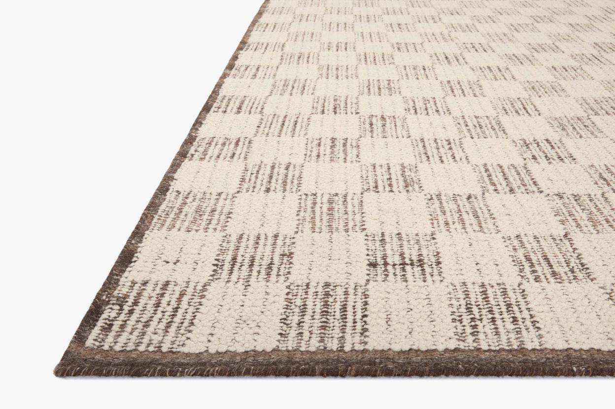 Brigette Romanek x Loloi Knox Ivory / Mocha Rug