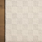 Brigette Romanek x Loloi Knox Ivory / Silver Rug 1- RUGS - wool Loloi