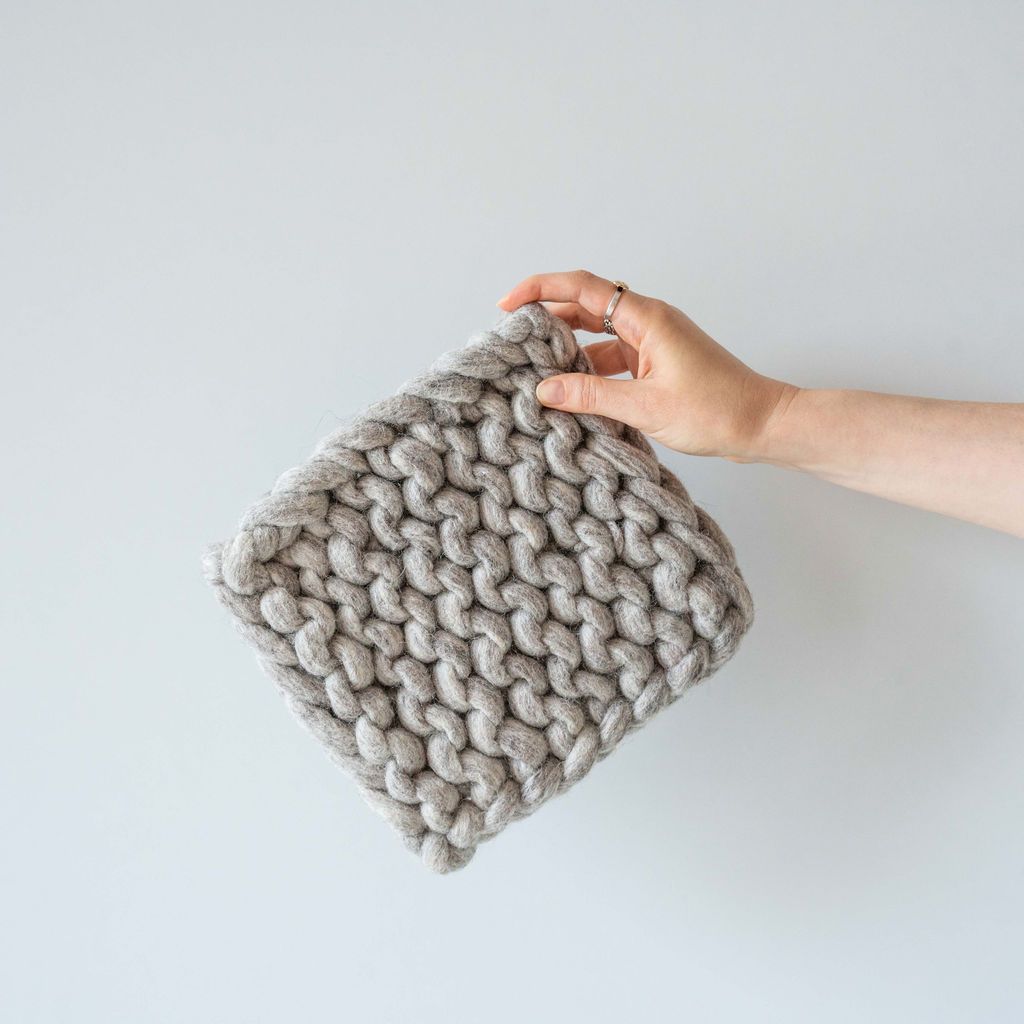 Grey Woven Trivet - Rug & Weave