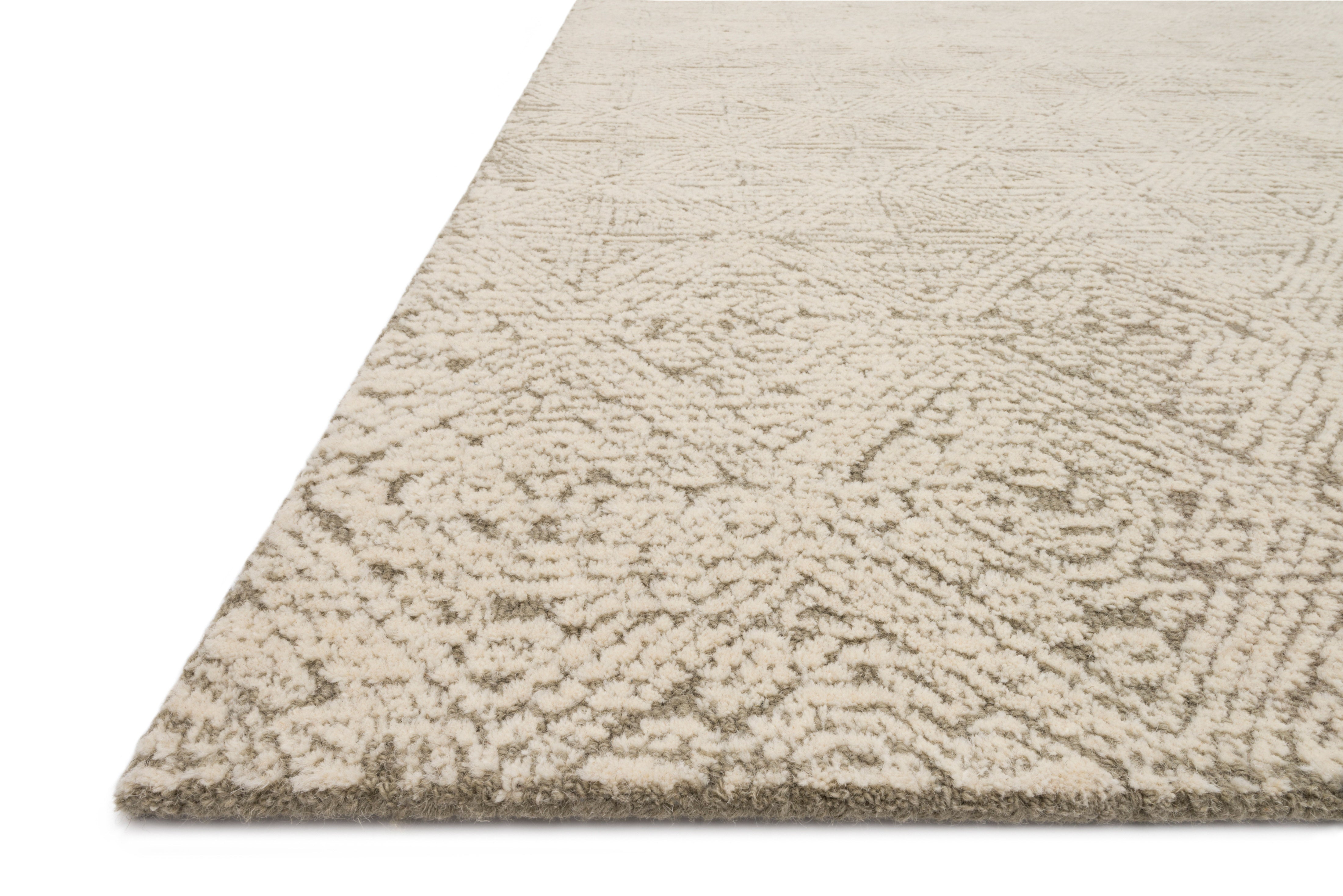Loloi Kopa Taupe / Ivory Rug RUGS - wool Loloi