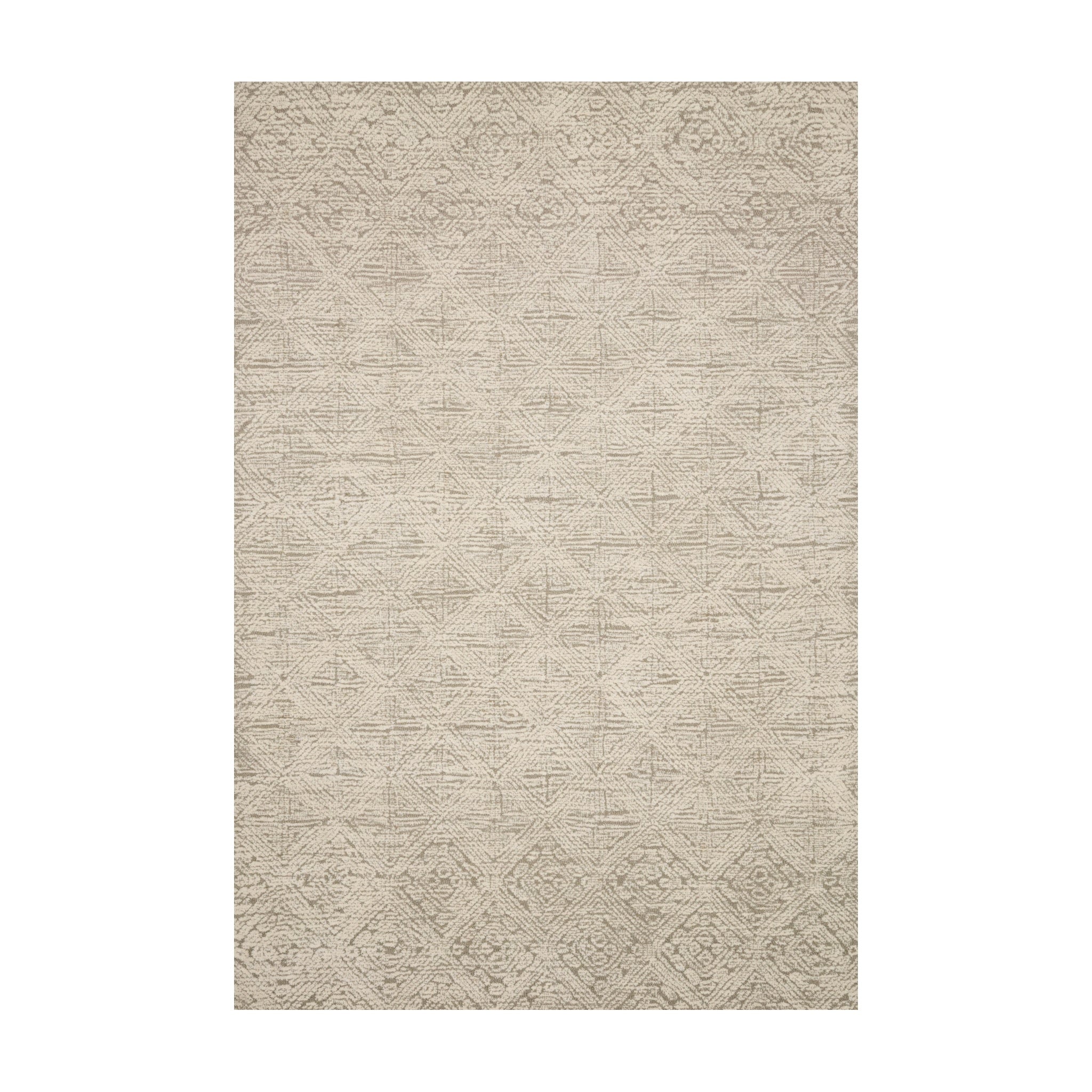 Loloi Kopa Taupe / Ivory Rug RUGS - wool Loloi 18" x 18"