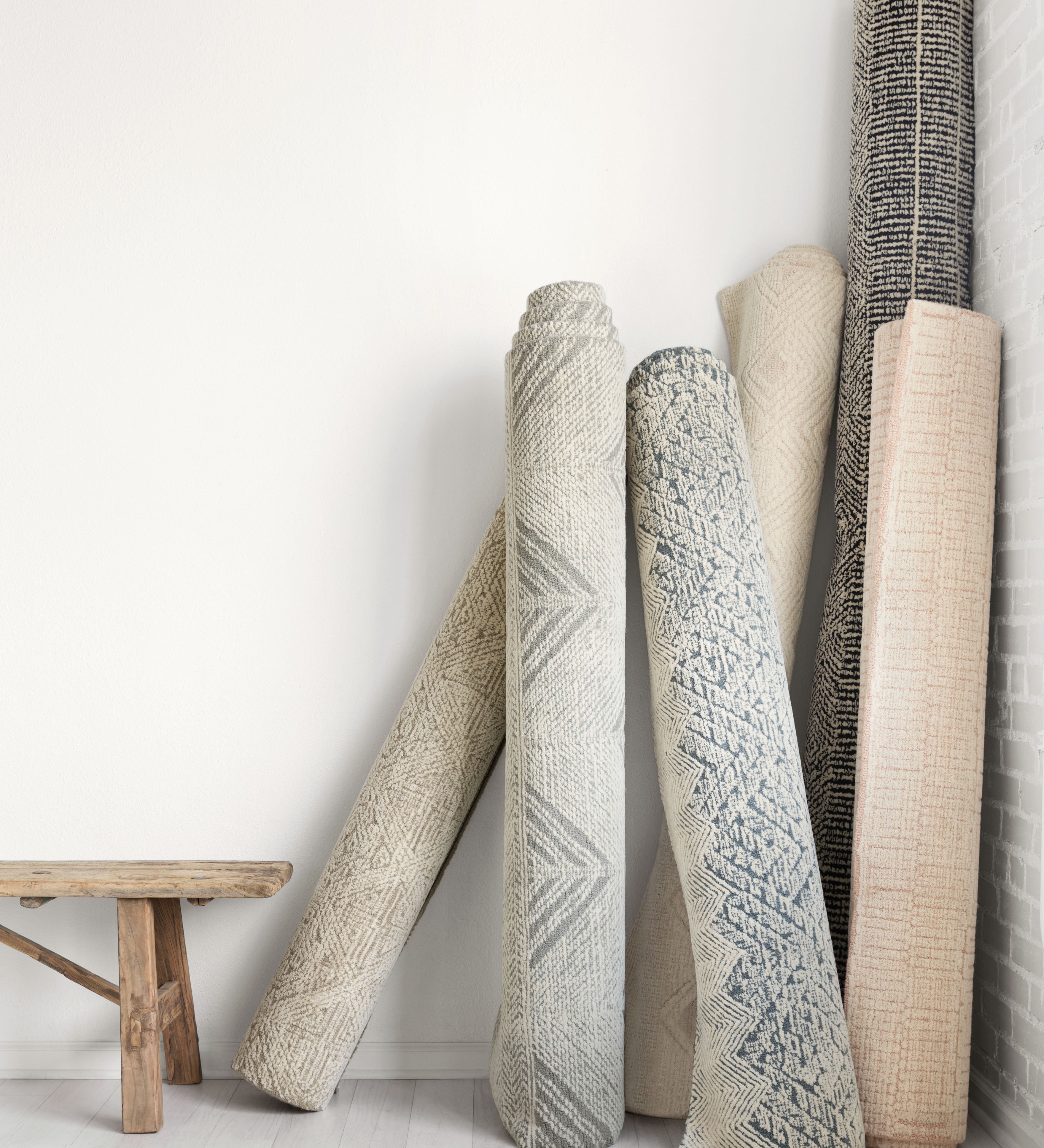 Loloi Kopa Blue / Ivory Rug RUGS - wool Loloi