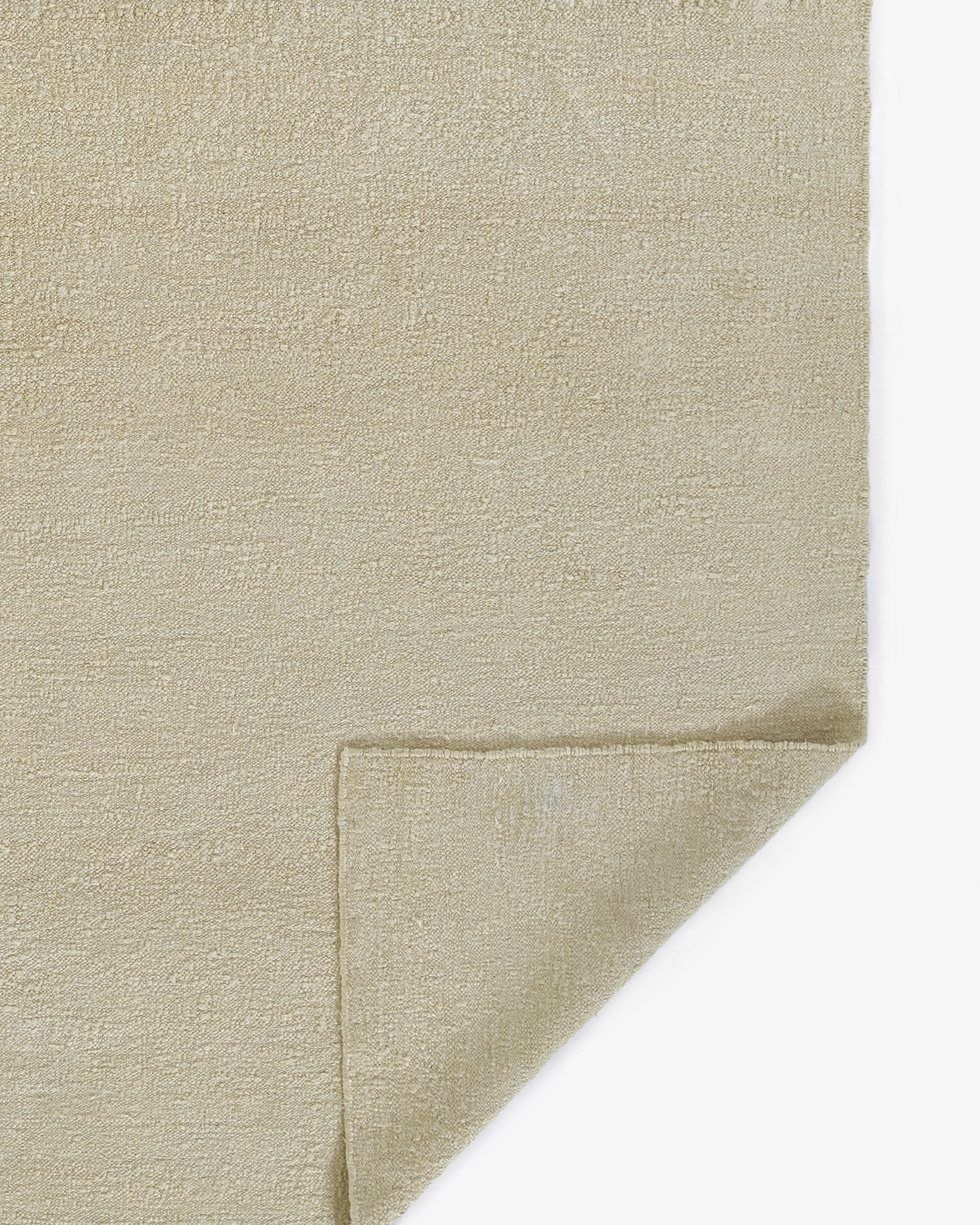 Koukila Stitch Hand Woven Linen Area Rug RUGS - Linen Momeni