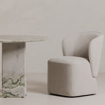 Larson Rolling Dining Chair FURNITURE - dining chair Moe's Furniture