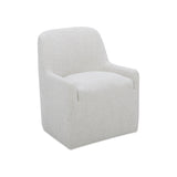 Maysie Rolling Dining Chair FURNITURE - dining chairs Moe's Furniture Oat