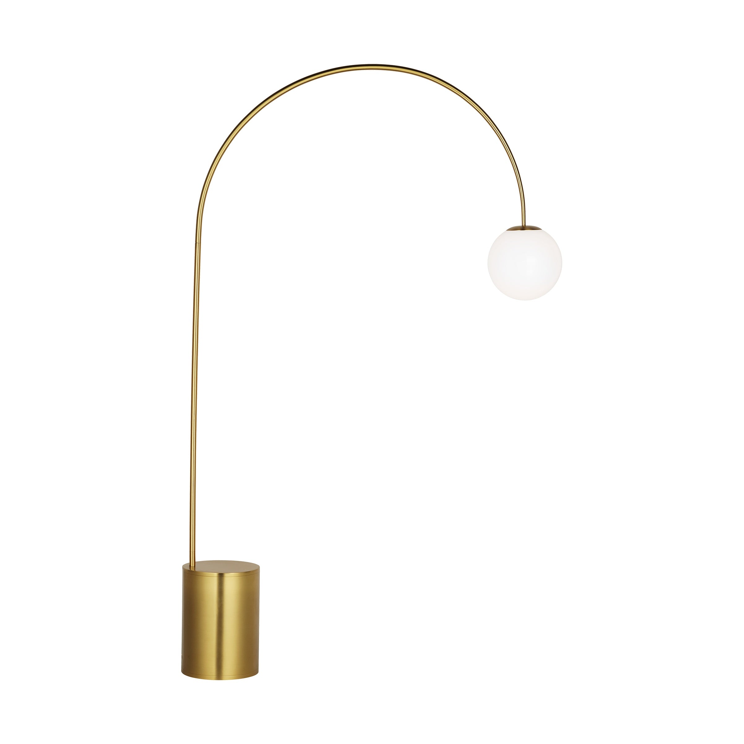 Noemie Extra Large Floor Lamp LIGHTING - floor lamp Visual Comfort Burnished Brass