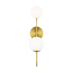 Noemie Large Sconce LIGHTING - sconce Visual Comfort Burnished Brass