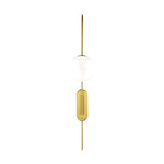 Noemie Grand Sconce LIGHTING - sconce Visual Comfort Burnished Brass