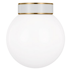 Brass/White