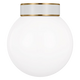 Brass/White
