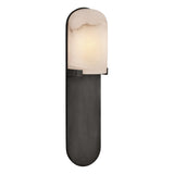Melange Medium Elongated Pill Sconce LIGHTING - sconce Visual Comfort Bronze