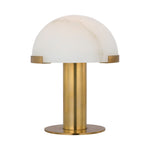 Melange 8" Rechargeable Accent Lamp LIGHTING - table lamp Visual Comfort Antique-Burnished Brass