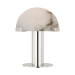 Melange 8" Rechargeable Accent Lamp LIGHTING - table lamp Visual Comfort Polished Nickel