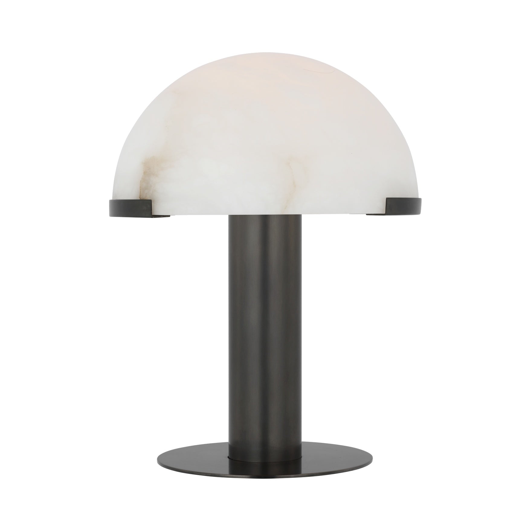 Melange 12" Rechargeable Table Lamp LIGHTING - table lamp Visual Comfort - Signature Bronze