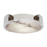 Melange X-Large Flush Mount LIGHTING - flush mount Visual Comfort Polished Nickel