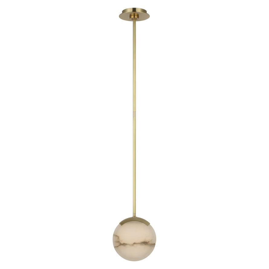 Melange 7" Pendant LIGHTING - pendant Visual Comfort - Signature Antique-Burnished Brass