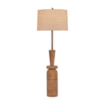 Kinloch Floor Lamp LIGHTING - Floor Lamp Hudson Valley Lighting Bronze Leaf/ceramic Ash Brown