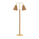 Ruthin Floor Lamp LIGHTING - Floor Lamp Hudson Valley Lighting Aged Brass