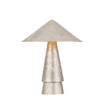 Foxton Table Lamp LIGHTING - Table Lamp Hudson Valley Lighting Warm Silver Leaf