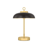 Hector Rechargeable Table Lamp LIGHTING - table lamp Hudson Valley Lighting Aged Brass