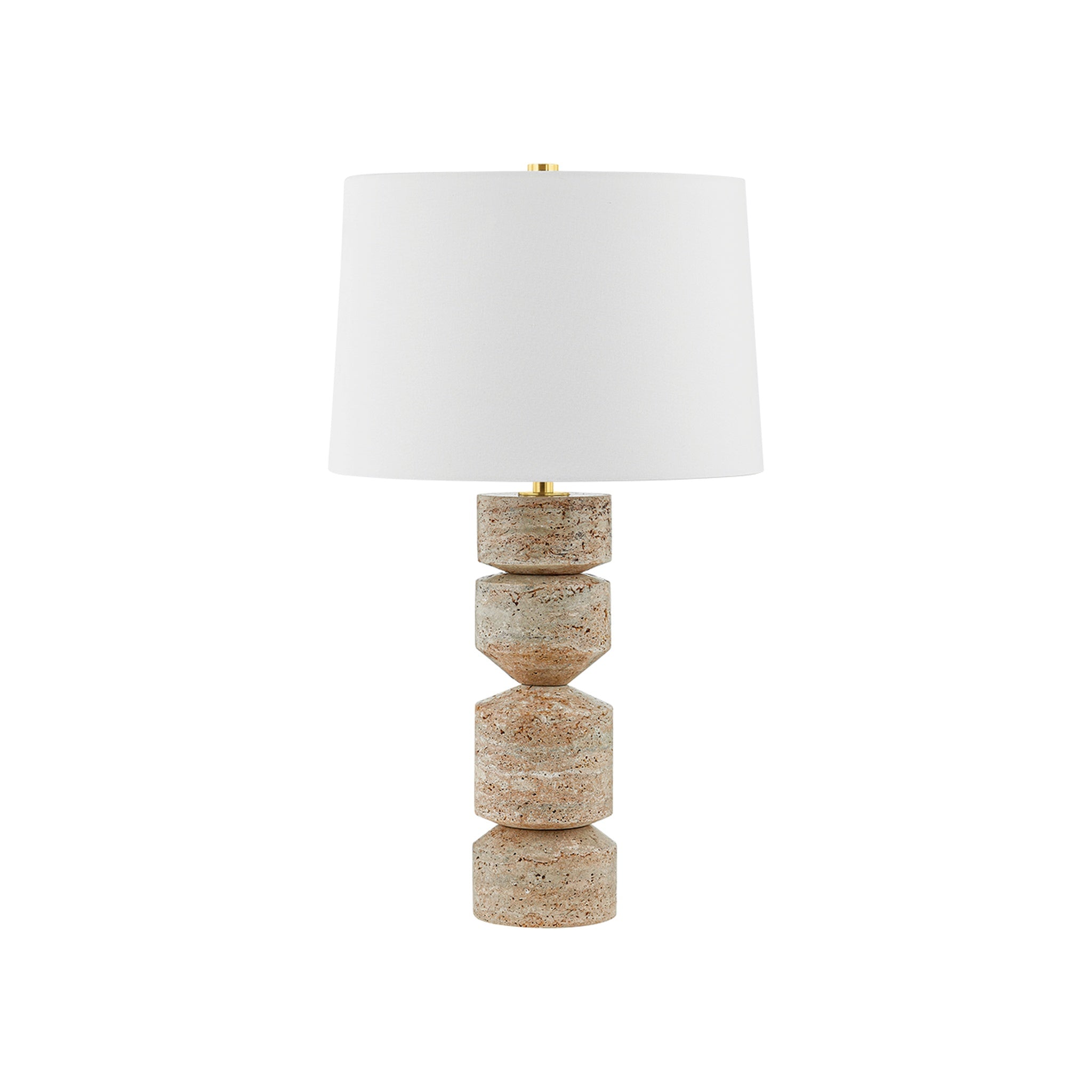 Galeville Table Lamp LIGHTING - table lamp Hudson Valley Lighting Aged Brass