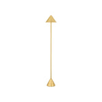 Salma Rechargeable Floor Lamp LIGHTING - floor lamp Hudson Valley Lighting Aged Brass