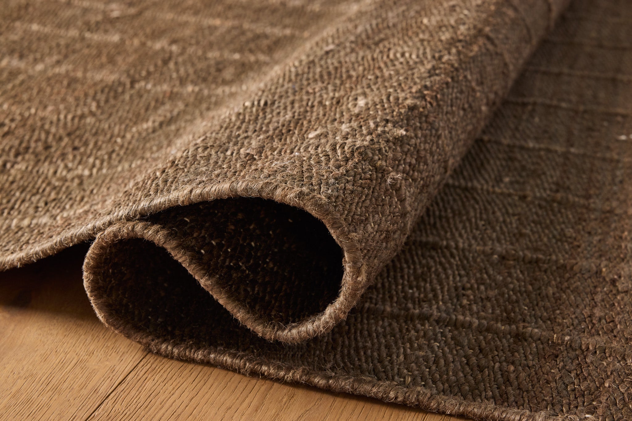 Magnolia Home x Loloi Laken Chocolate / Natural Rug - Rug & Weave