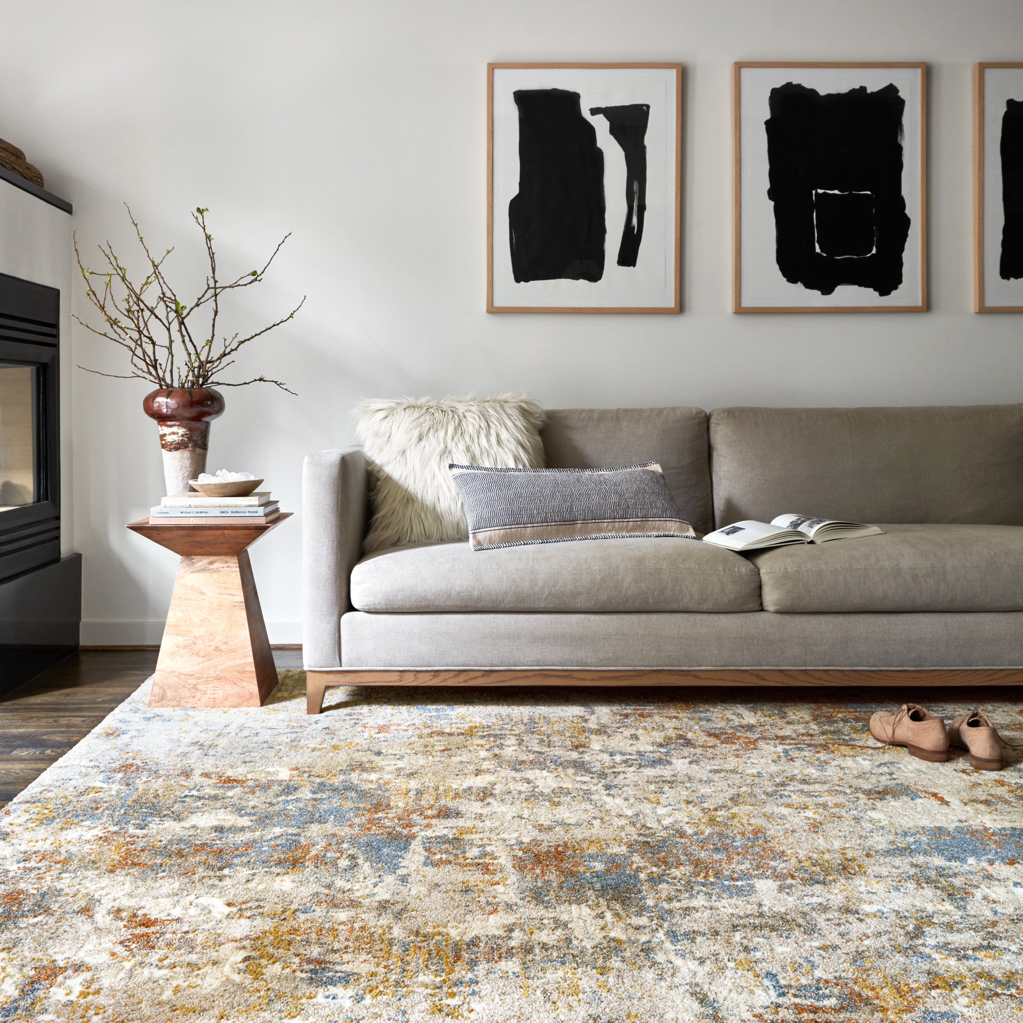 Loloi Landscape Multi Rug RUGS - synthetic Loloi