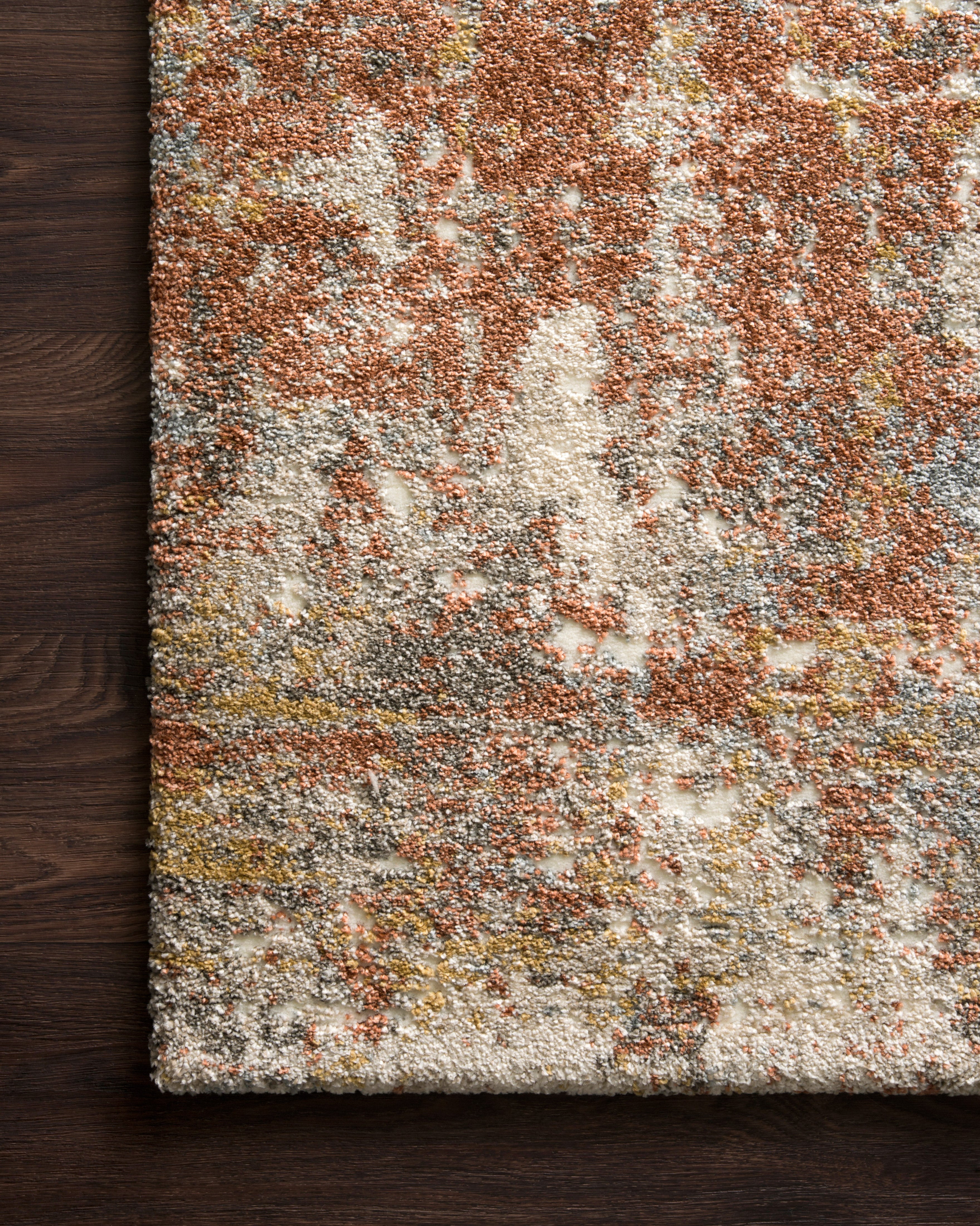 Loloi Landscape Rust Rug RUGS - synthetic Loloi
