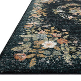 Rifle Paper Co. x Loloi Laurel Navy Sample Rug No.2 RUGS - synthetic Loloi 18" x 18"