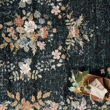 Rifle Paper Co. x Loloi Laurel Navy Rug No.2 RUGS - synthetic Loloi 2'8" x 4'