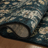 Rifle Paper Co. x Loloi Laurel Navy Rug No.2 RUGS - synthetic Loloi 2'8" x 4'