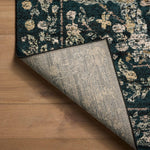 Rifle Paper Co. x Loloi Laurel Navy Sample Rug No.2 RUGS - synthetic Loloi 18" x 18"