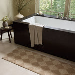 Chris Loves Julia x Loloi Lawrence Sand / Ivory Bath Mat - Rug & Weave