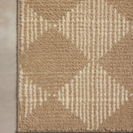 Chris Loves Julia x Loloi Lawrence Sand / Ivory Bath Mat - Rug & Weave