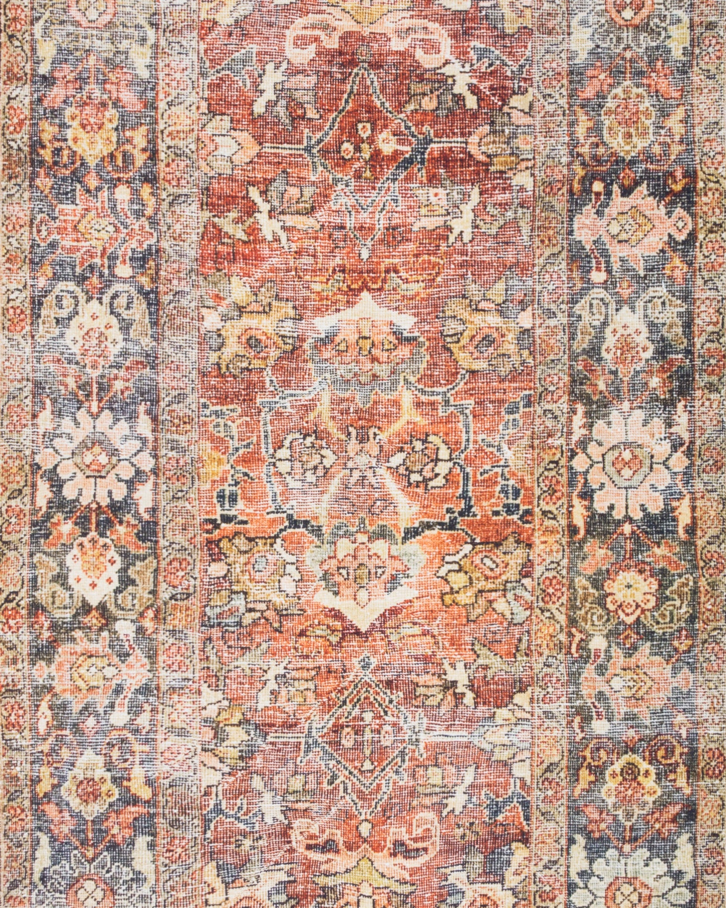 Loloi Layla Spice / Marine Rug RUGS - patterned Loloi